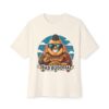 My Aura is Pissed. Bad Buddha Unisex Oversized Boxy Tee
