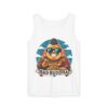 Ego? Fully Intact, Thanks. Unisex Tank Top with Bad Buddha Design