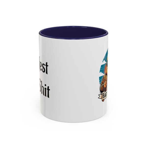 Sip Happens! Bad Buddha Accent Coffee Mug - Manifest That Shit