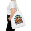 Emotional Baggage Handlers Tote Bag: Zen AF and Bad Buddha logo