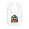 Inner Peace? I Just Want Pureed Peas. Bib with Bad Buddha Design
