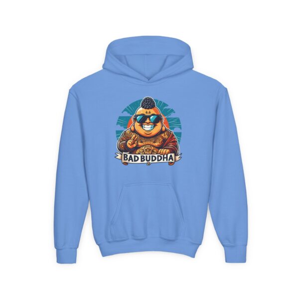 Kindness is Conditional: Bad Buddha Youth Heavy Blend Hooded Sweatshirt
