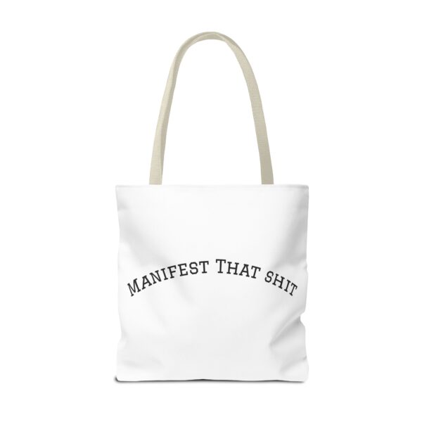 Totes Chaotic. Manifest That Shit - Tote Bag (AOP) Bad Buddha