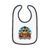 Inner Peace? I Just Want Pureed Peas. Bib with Bad Buddha Design