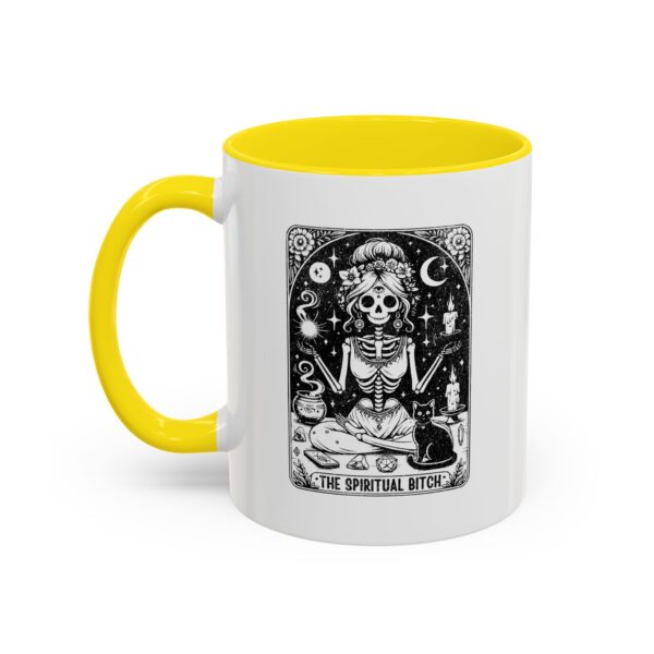 Tarot, Tea & Zero Tolerance - Spiritual B*tch Tarot Card Mug 11 oz