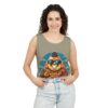 Ego? Fully Intact, Thanks. Unisex Tank Top with Bad Buddha Design