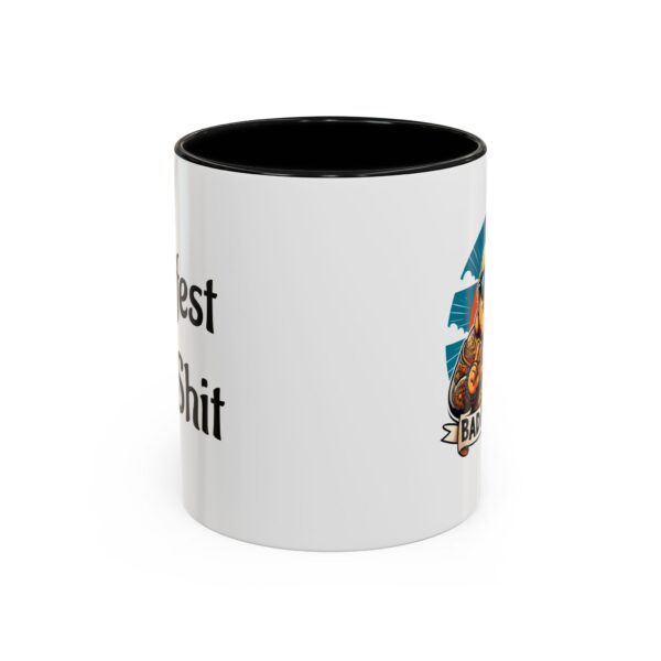 Sip Happens! Bad Buddha Accent Coffee Mug - Manifest That Shit