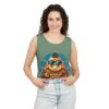 Ego? Fully Intact, Thanks. Unisex Tank Top with Bad Buddha Design
