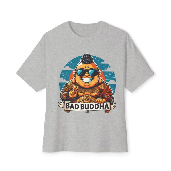 My Aura is Pissed. Bad Buddha Unisex Oversized Boxy Tee