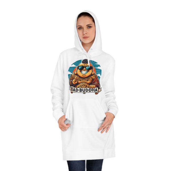 Blessed, Depressed, and Dressed. Cool Buddha Women's Hoodie Dress