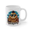 Caffeinate & Meditate. Bad Buddha 11oz Mug - Zen AF