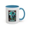 Hot Coffee, Cold Cases - True Crime Junkie Tarot Card Mug 11 oz