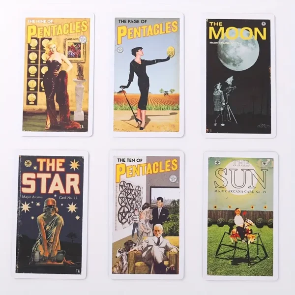 Pulp Tarot: Because Your Future Deserves a Little Drama - 78 Cards of The Pentacles Tarot Deck