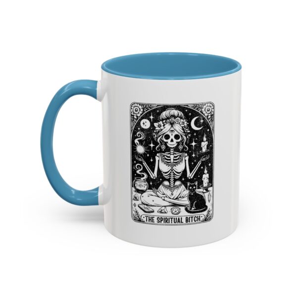 Tarot, Tea & Zero Tolerance - Spiritual B*tch Tarot Card Mug 11 oz