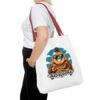 Emotional Baggage Handlers Tote Bag: Zen AF and Bad Buddha logo