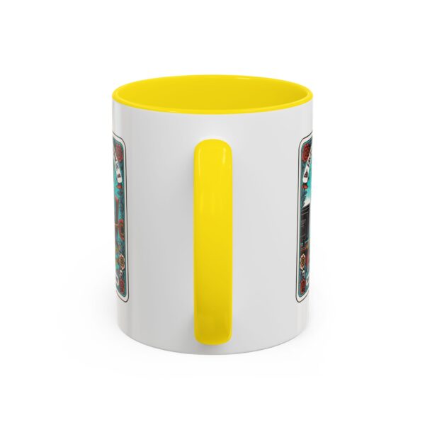 Hot Coffee, Cold Cases - True Crime Junkie Tarot Card Mug 11 oz