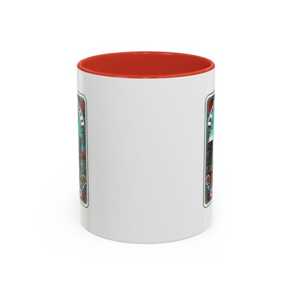 Hot Coffee, Cold Cases - True Crime Junkie Tarot Card Mug 11 oz