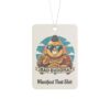 Holy Smells & Unholy Thoughts. Manifest That Shit - Car Air Freshener - Bad Buddha Design