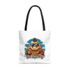 Totes Chaotic. Manifest That Shit - Tote Bag (AOP) Bad Buddha