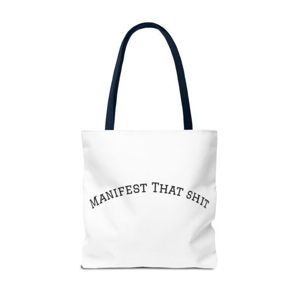 Totes Chaotic. Manifest That Shit - Tote Bag (AOP) Bad Buddha