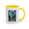 Hot Coffee, Cold Cases - True Crime Junkie Tarot Card Mug 11 oz