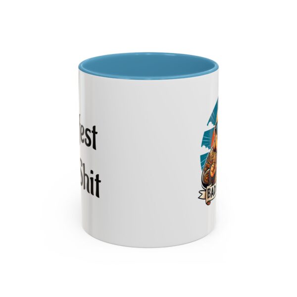 Sip Happens! Bad Buddha Accent Coffee Mug - Manifest That Shit