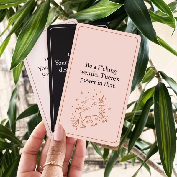 Listen B*tch Affirmation Cards | 50 Daily Affirmations To Remind You Who The F*ck You