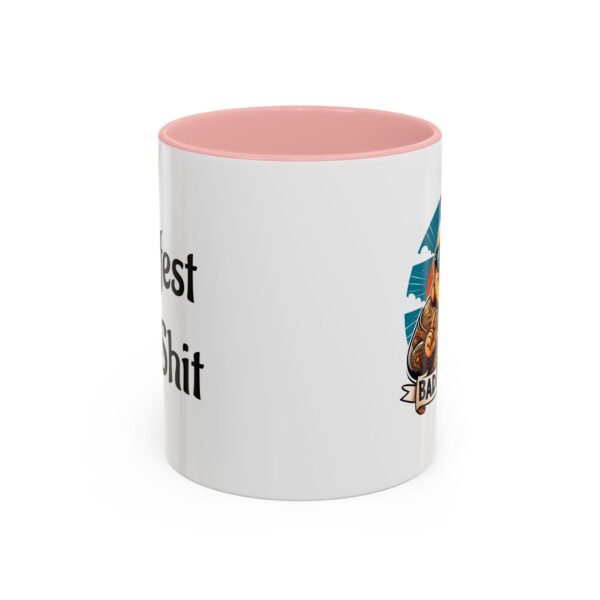 Sip Happens! Bad Buddha Accent Coffee Mug - Manifest That Shit