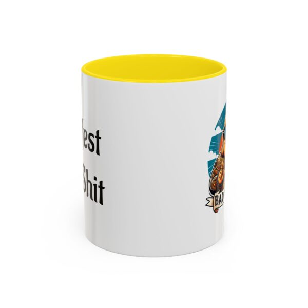 Sip Happens! Bad Buddha Accent Coffee Mug - Manifest That Shit