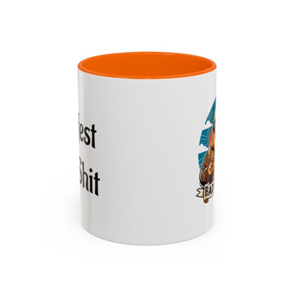 Sip Happens! Bad Buddha Accent Coffee Mug - Manifest That Shit