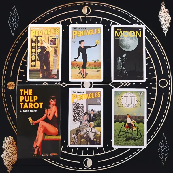 Pulp Tarot: Because Your Future Deserves a Little Drama - 78 Cards of The Pentacles Tarot Deck