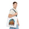 Emotional Baggage Handlers Tote Bag: Zen AF and Bad Buddha logo