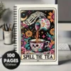 Tarot Spiral Notebook – Gothic Tea Party Edition