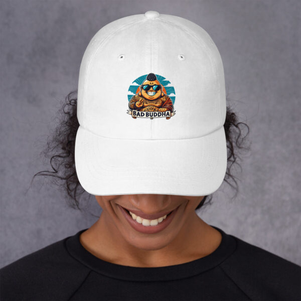 Bad Hair. Good Karma. Bad Buddha hat