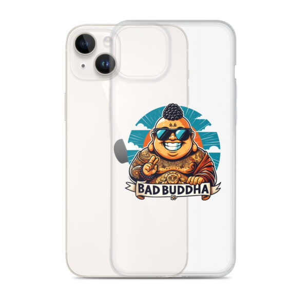 Charging My Crystals & My Phone. Bad Buddha Clear Case for iPhone®