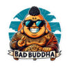 Sassy Soul Bad Buddha Bubble-free stickers