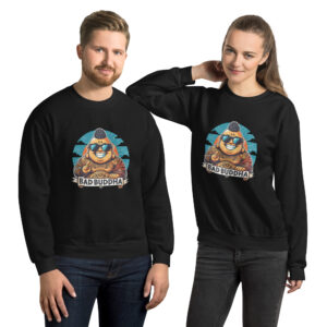 Awakened But Cold - Bad Buddha Unisex Sweatshirt