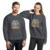 Awakened But Cold - Bad Buddha Unisex Sweatshirt