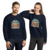 Awakened But Cold - Bad Buddha Unisex Sweatshirt
