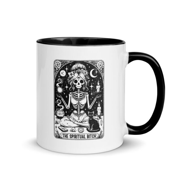 Tarot, Tea & Zero Tolerance - Spiritual B*tch Tarot Card Mug