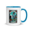 Hot Coffee, Cold Cases - True Crime Junkie Tarot Card Mug