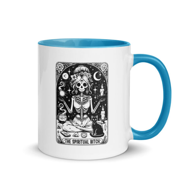 Tarot, Tea & Zero Tolerance - Spiritual B*tch Tarot Card Mug