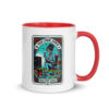 Hot Coffee, Cold Cases - True Crime Junkie Tarot Card Mug