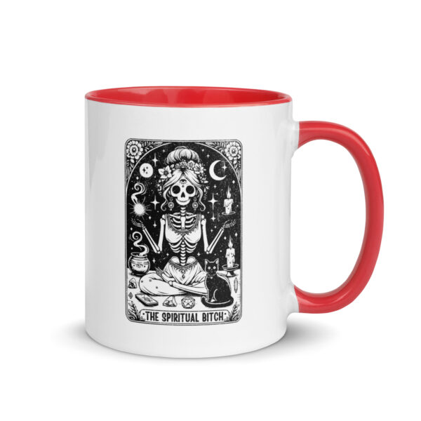 Tarot, Tea & Zero Tolerance - Spiritual B*tch Tarot Card Mug