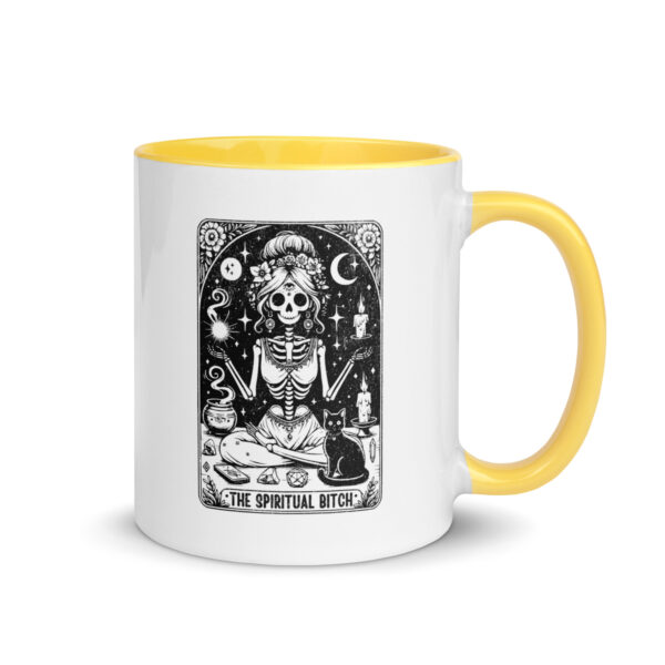 Tarot, Tea & Zero Tolerance - Spiritual B*tch Tarot Card Mug