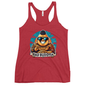 I Manifested This Tank Top - Bad Buddha Women's Racerback Tank