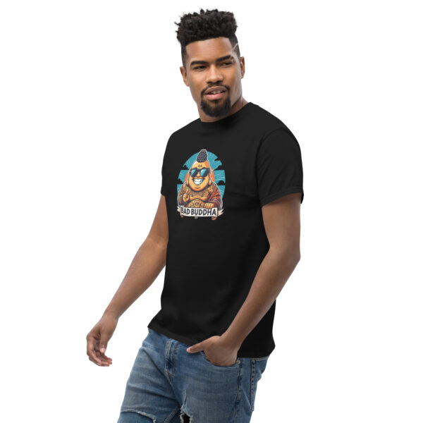 Bad Buddha Tee – Manifest That Sh*t on back (Black)