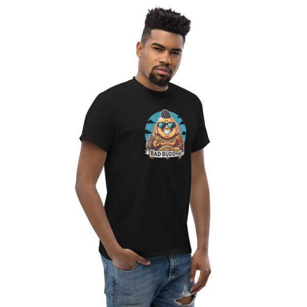 Bad Buddha Tee – Manifest That Sh*t on back (Black)