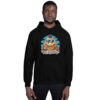 Bad Buddha Hoodie – Manifest That Sh*t on Back (Black & Navy)