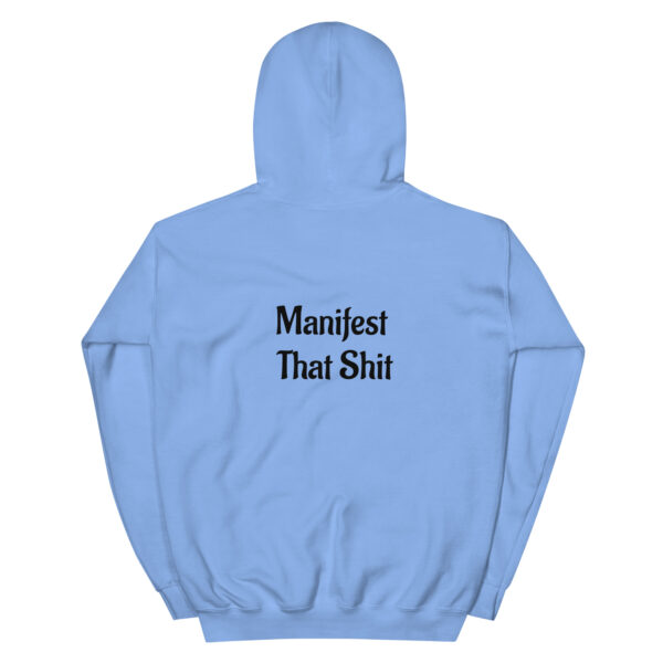 Bad Buddha Hoodie – Manifest That Sh*t on back